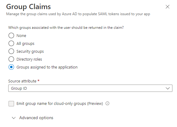 Azure AD Third Configuration Step