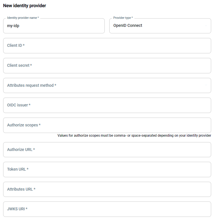 Configuring SSO using OpenID Connect (OIDC)